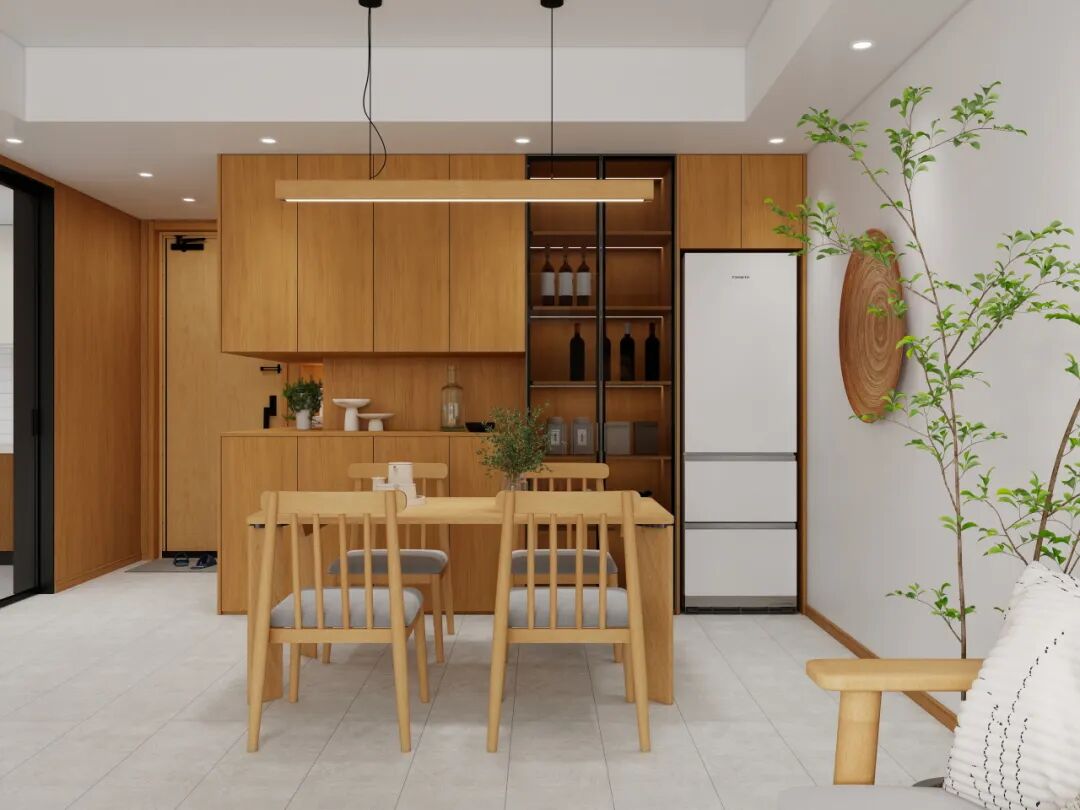 骊住全屋定制|淡雅原木色构筑的现代日式三居 业界 第7张 骊住全屋定制|淡雅原木色构筑的现代日式三居 业界 第7张